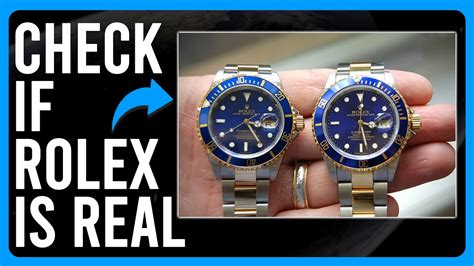 how can i tell if a rolex watch is real|how to tell genuine rolex.